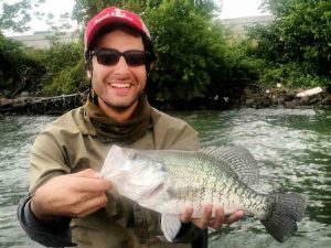 Fahad fishing somewhere in Texas